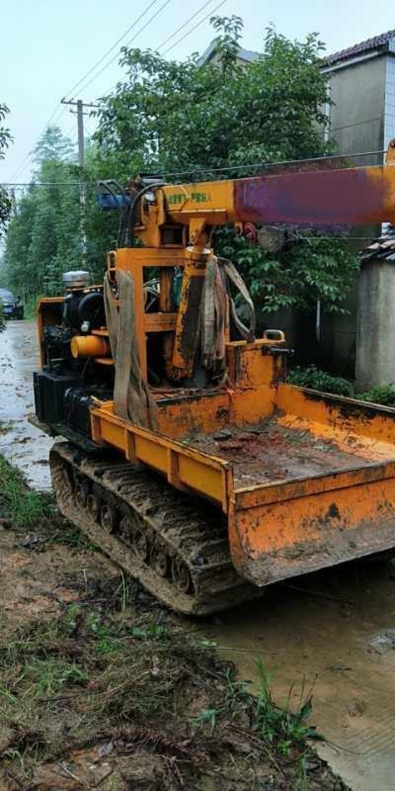 低油耗小型果实运输履带车定金发货货到试机果园收取运输履