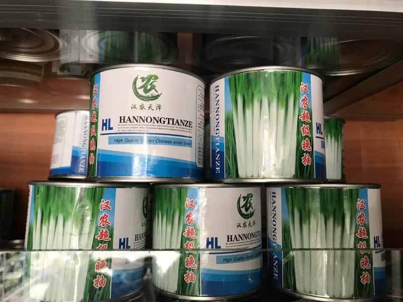 汉农**晚抽大葱（日本进口）耐抽苔性好，产量高，葱杆紧实