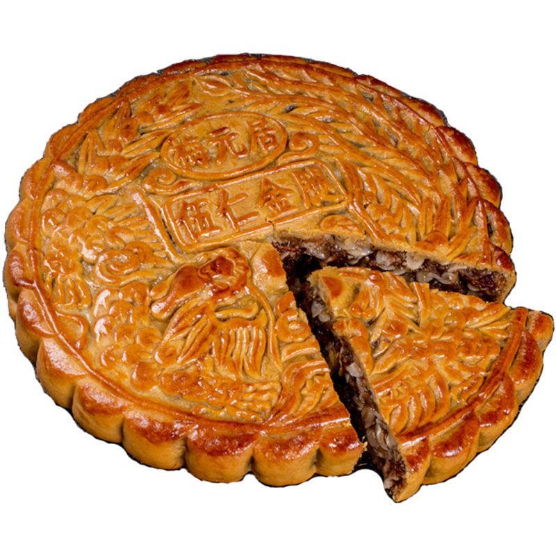 五仁金腿大月饼化州拖罗伍仁莲蓉蛋黄广式月饼吴川中秋
