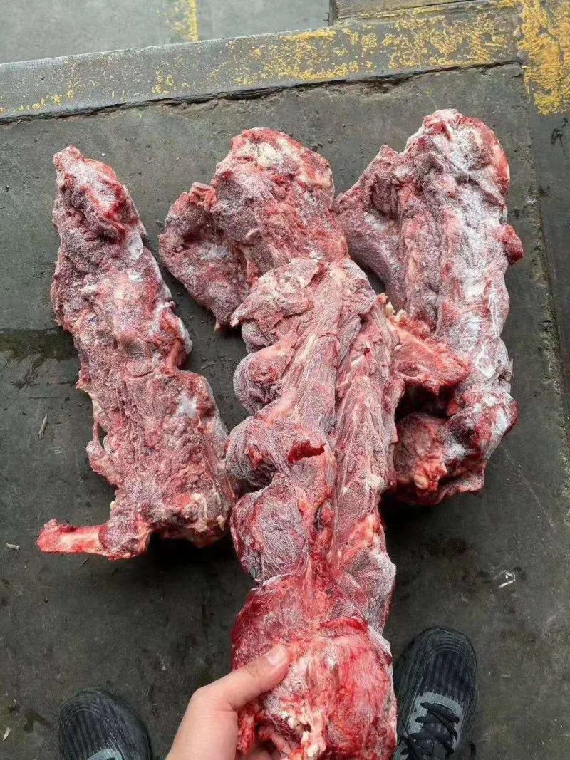 牛脖骨，国产纯干货肉多，屠宰场加工，价格不高。
