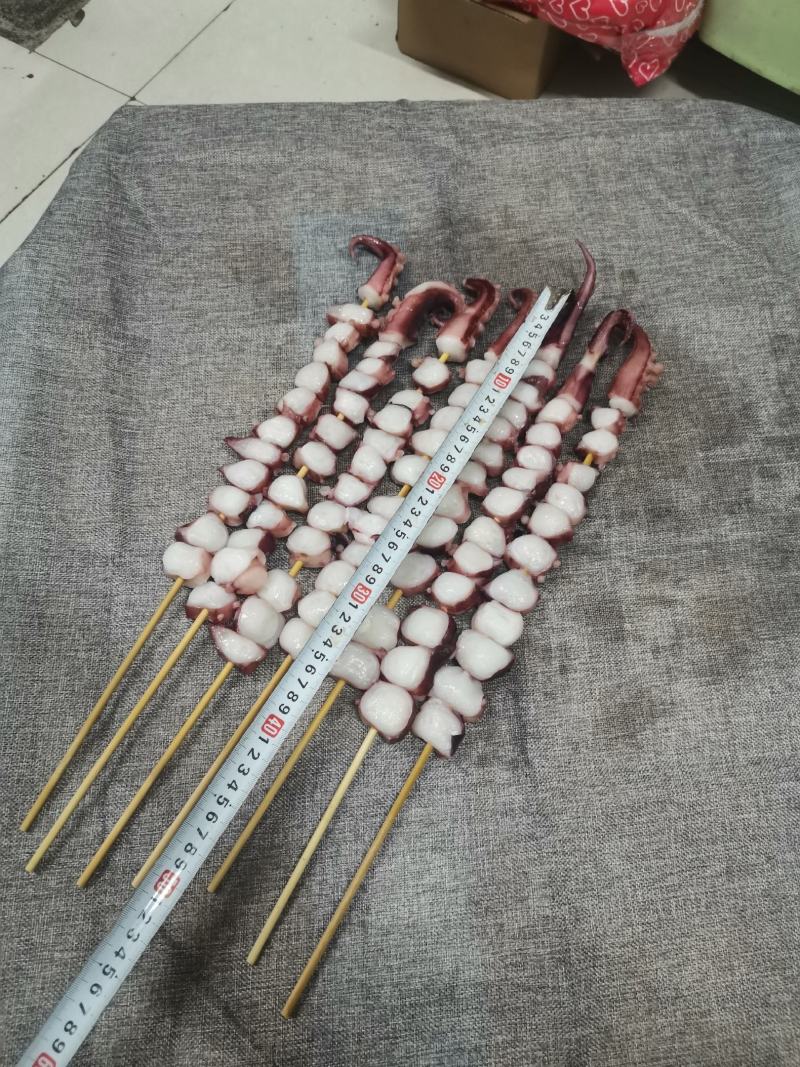 章鱼足串霸王龙珠串烧烤食材150克*100串苏浙沪皖包邮