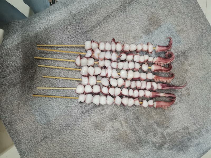 章鱼足串霸王龙珠串烧烤食材150克*100串苏浙沪皖包邮