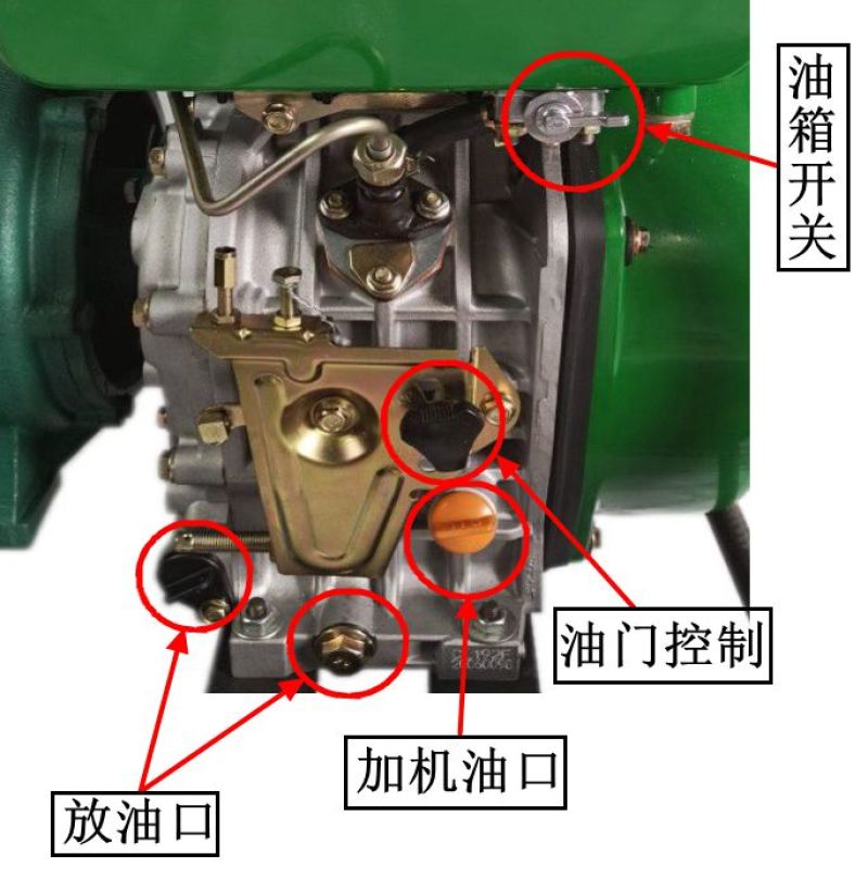 192/195汽油/柴油双叶轮高压一体水泵