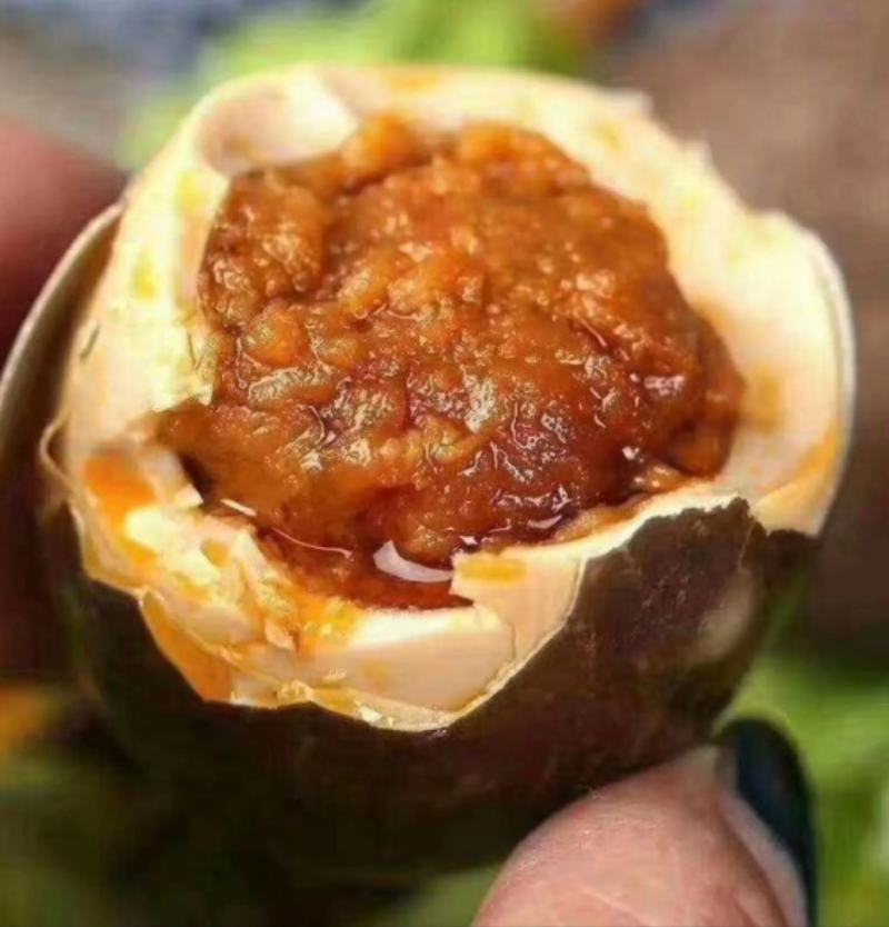 ✅正宗泥淹烤鸭蛋海鸭蛋咸鸭蛋非水淹种蛋白皮