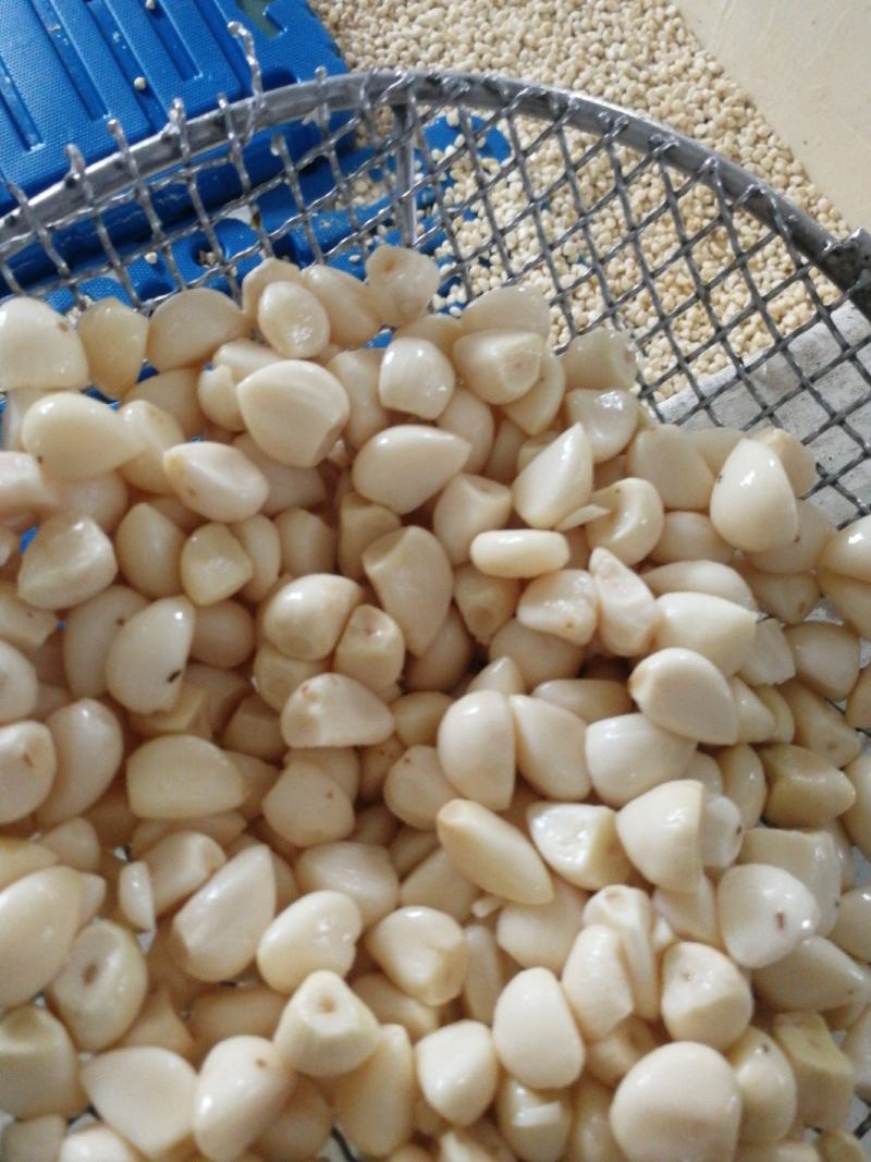 蒜米，价格便宜适合做蒜蓉，蒜蓉蒜米，咸蒜米，