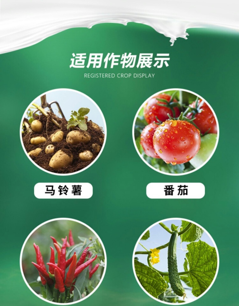 杜邦抑快净噁唑菌酮霜脲氰葡萄黄瓜晚疫霜霉病农药杀菌剂