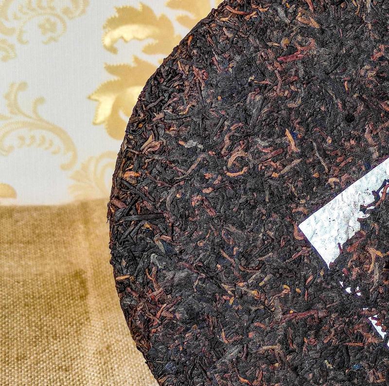 云粹滇蜜韵云南普洱茶熟茶饼茶357g云南七子饼茶勐海熟茶