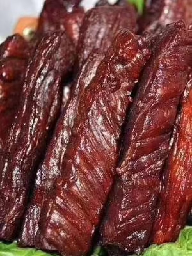 内蒙特产，炉烤的牛肉干