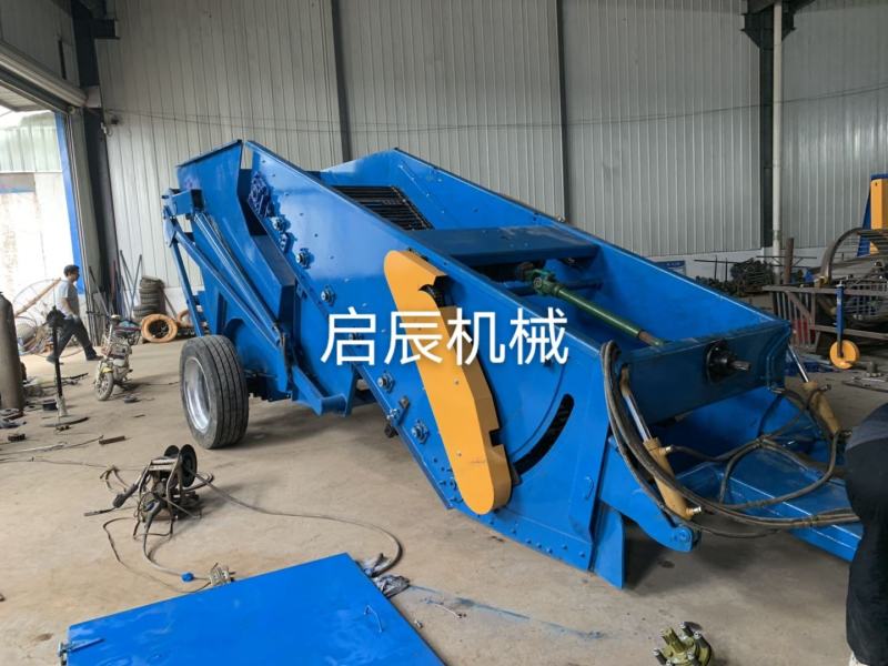 四轮拖拉机加固型大型捡石机农田