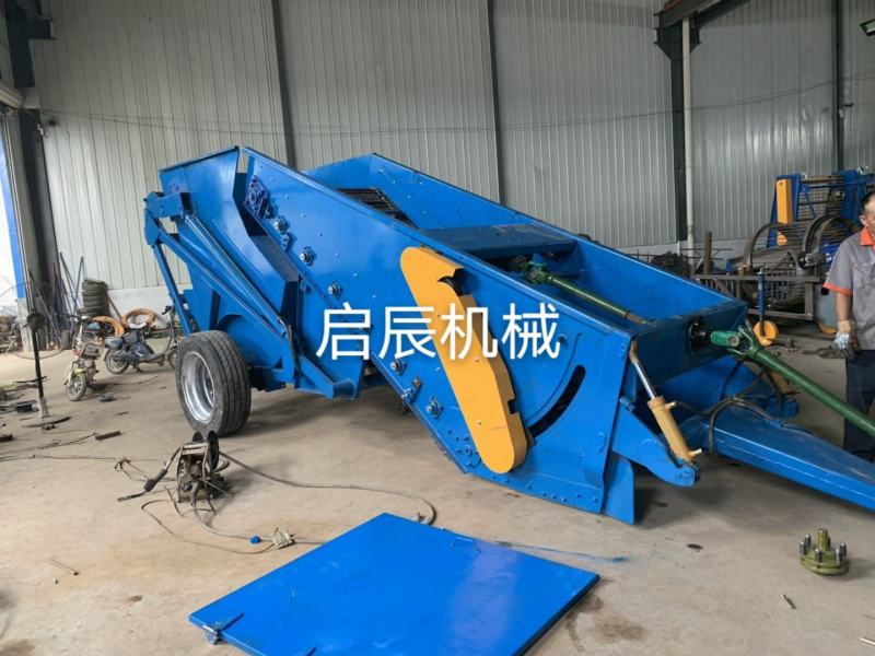 四轮拖拉机加固型大型捡石机农田