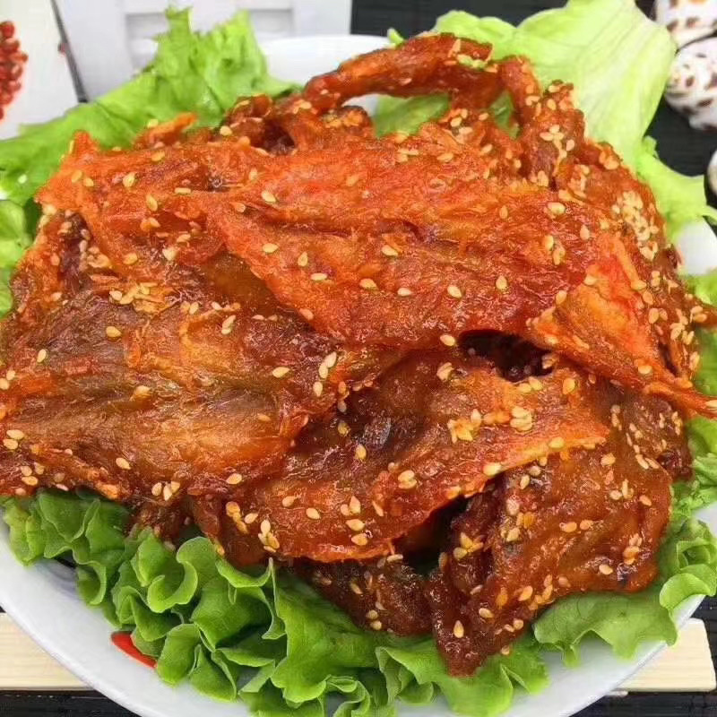 红娘鱼干原味和香辣即食海产品