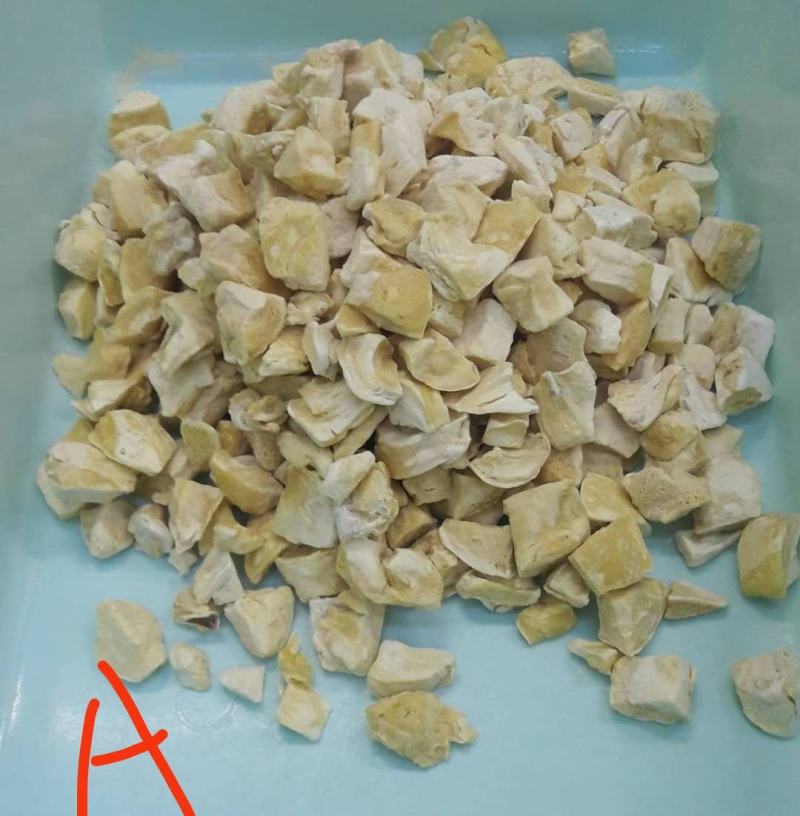 榴莲干，泰国金枕头榴莲干原块，纯粉，各种等级