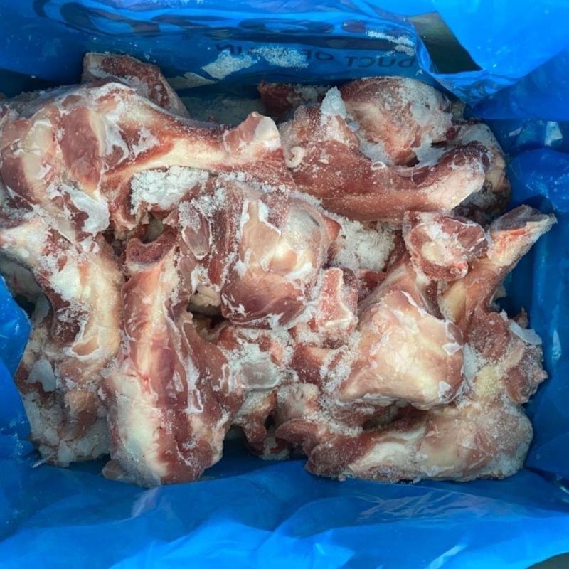 冷冻生鲜猪棒骨猪筒骨生猪前腿骨酱骨食材汤骨食材带箱20斤