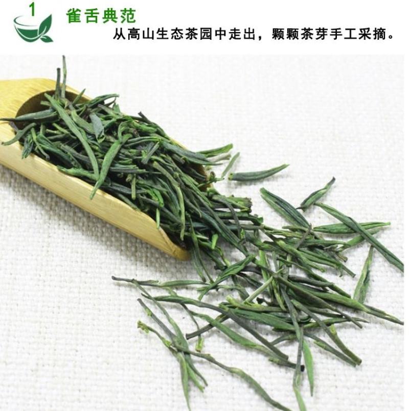 雀舌绿茶2020年明前特级银针茶叶散装