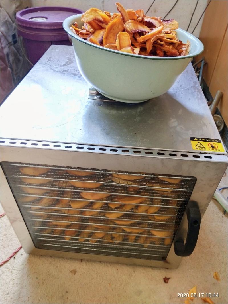 农家自已纯手工制作的黄桃干