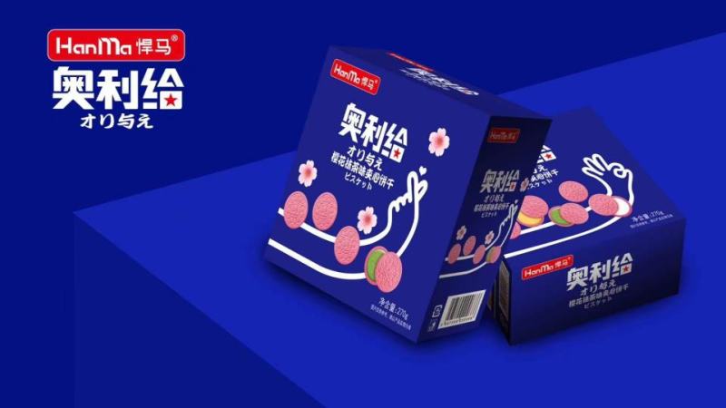 Hanma悍马，网红奥利给饼干，全国招代理量大包邮到仓。