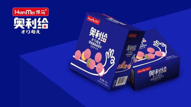 Hanma悍马，网红奥利给饼干，全国招代理量大包邮到仓。