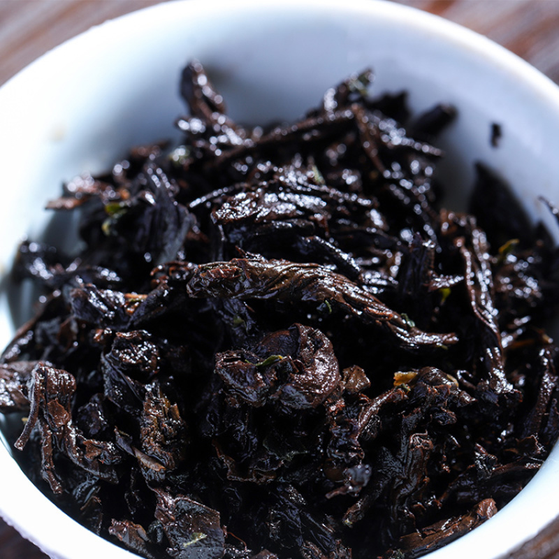 云南勐海糯米香迷你小沱茶小金砖普洱茶熟茶茶叶罐装500g
