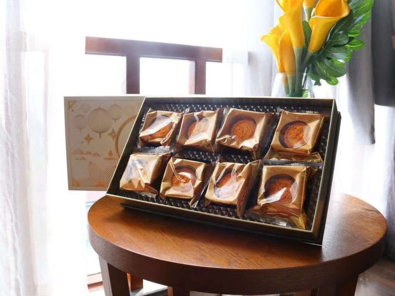 【时泰食品】金皇记流心月饼中秋礼盒装高端大气上档次