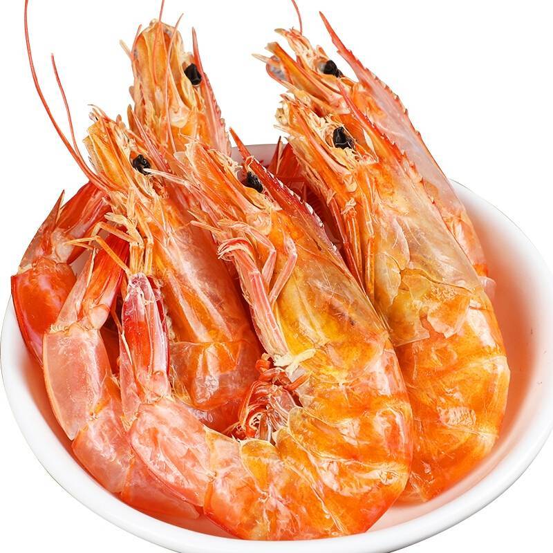 烤虾海虾干碳烤虾干虾海鲜干货肉质劲道营养高