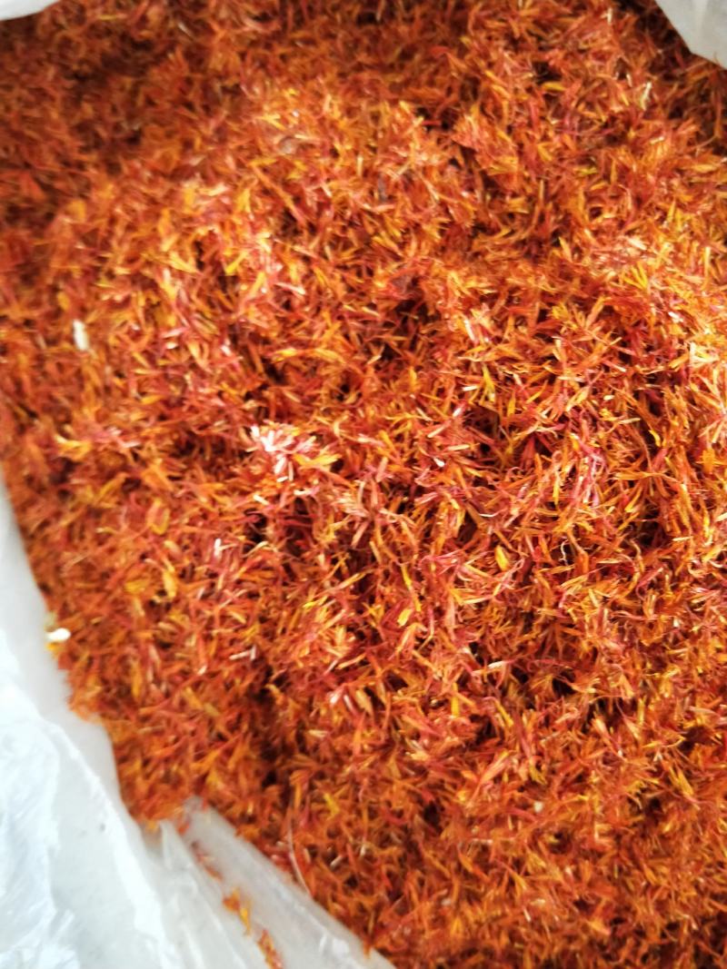 红花，本地红花实物拍摄无杂质，一手货源