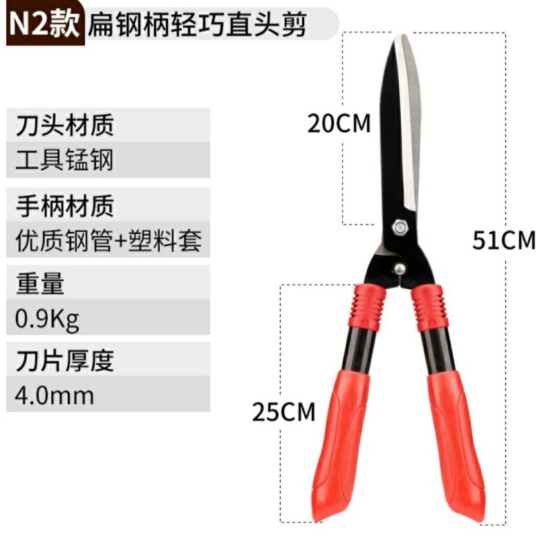 花剪园艺剪刀园林工具绿化修枝剪树枝大绿篱剪强力修草莓