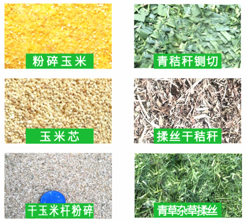 铡草揉丝机5刀盘铡草机含电机粉碎一体机厂家直销