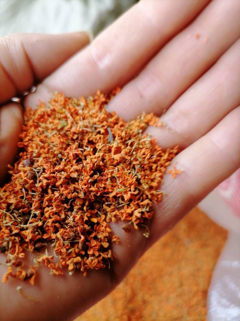 桂花干促销图片实物自然风干可用药可做茶一斤起批量大从优