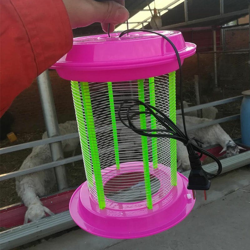 养殖场大号LED电击灭蚊灯电子杀虫飞蛾灯驱蚊器诱蝇器电蚊