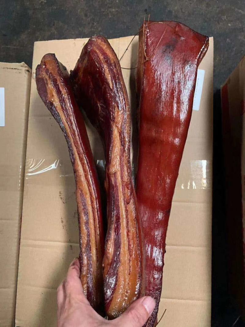 烟熏五花腊肉三线腊肉五花腊肉农家烟熏腊肉批发