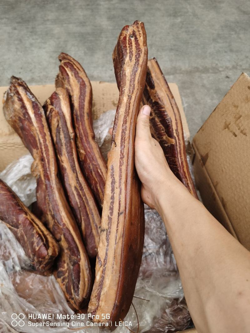 烟熏五花腊肉三线腊肉五花腊肉农家烟熏腊肉批发
