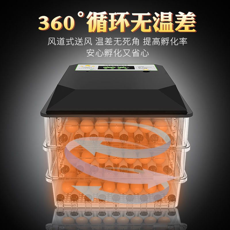 （包邮）高孵化率小型家用全自动水床孵化器迷你孵化机小鸡孵