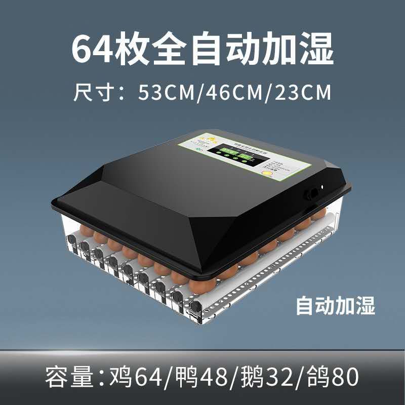 （包邮）高孵化率小型家用全自动水床孵化器迷你孵化机小鸡孵