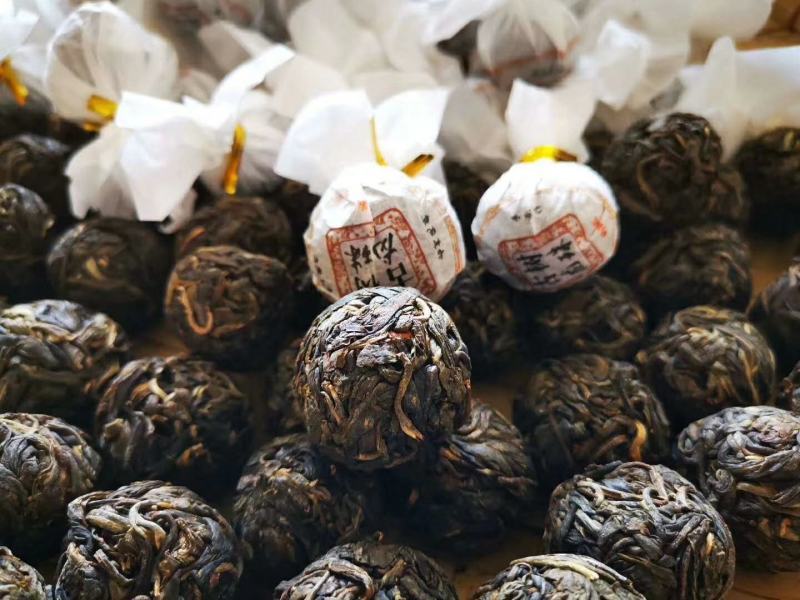 普洱茶龙珠勐库大叶茶自厂自销包装可以选
