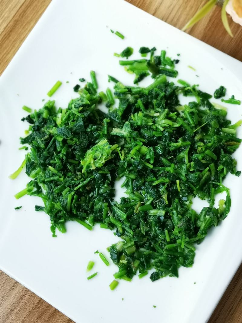 荠菜速冻食品冷冻野菜馅30斤荠菜装新鲜切碎保鲜馄饨饺子包