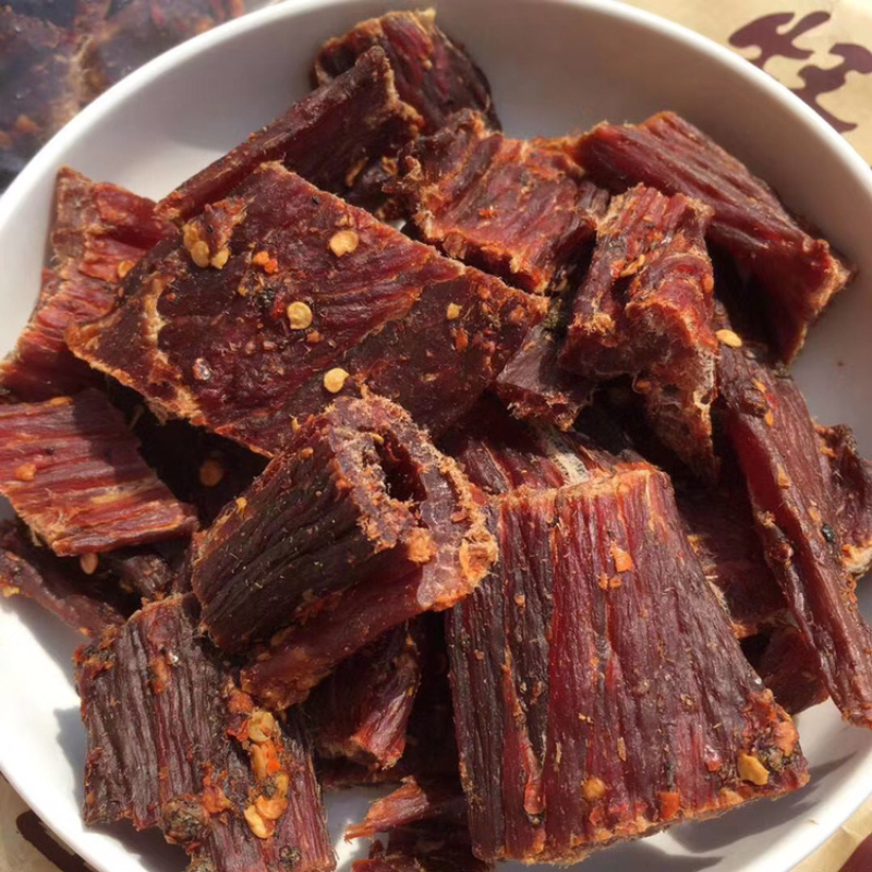云南香格里拉牦牛肉干自然风干牛肉干量大从优