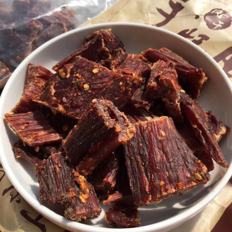云南香格里拉牦牛肉干自然风干牛肉干量大从优