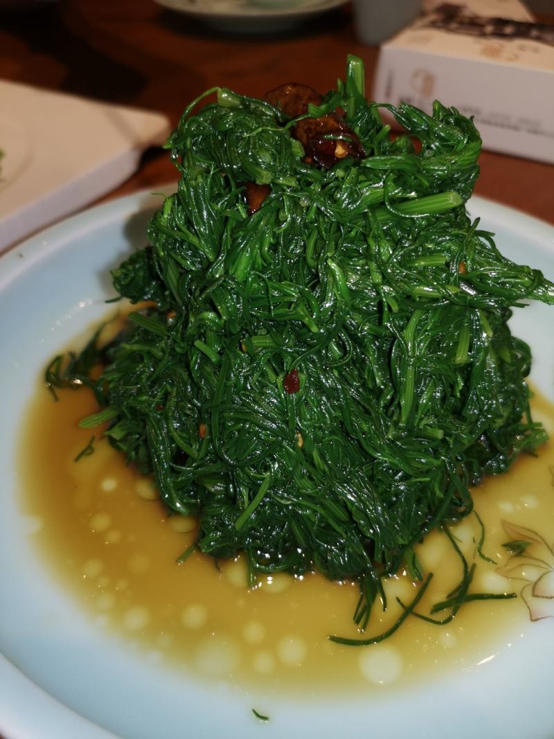 碱蓬菜黄须菜，酒店宴会食材拌凉菜做馅用，好吃