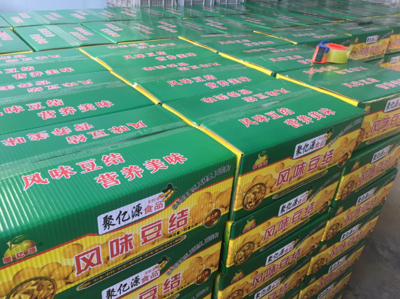 【优选】厂家直销豆蔻豆扣豆制品火锅麻辣烫食品豆结