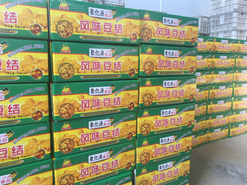 【优选】厂家直销豆蔻豆扣豆制品火锅麻辣烫食品豆结