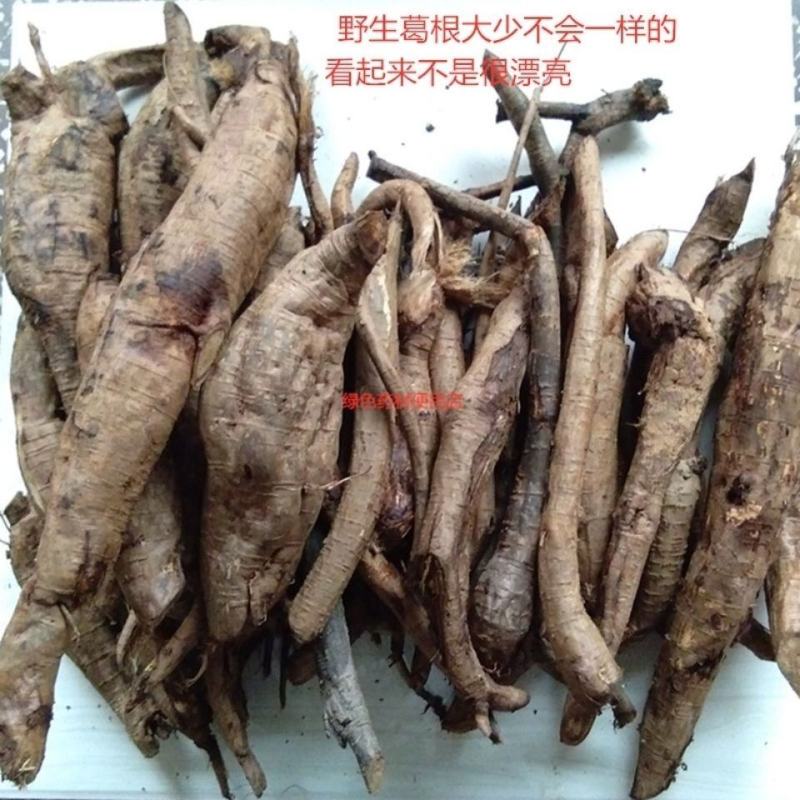 鲜葛根柴葛根大山葛根整个自己挖葛根片湿葛根批发