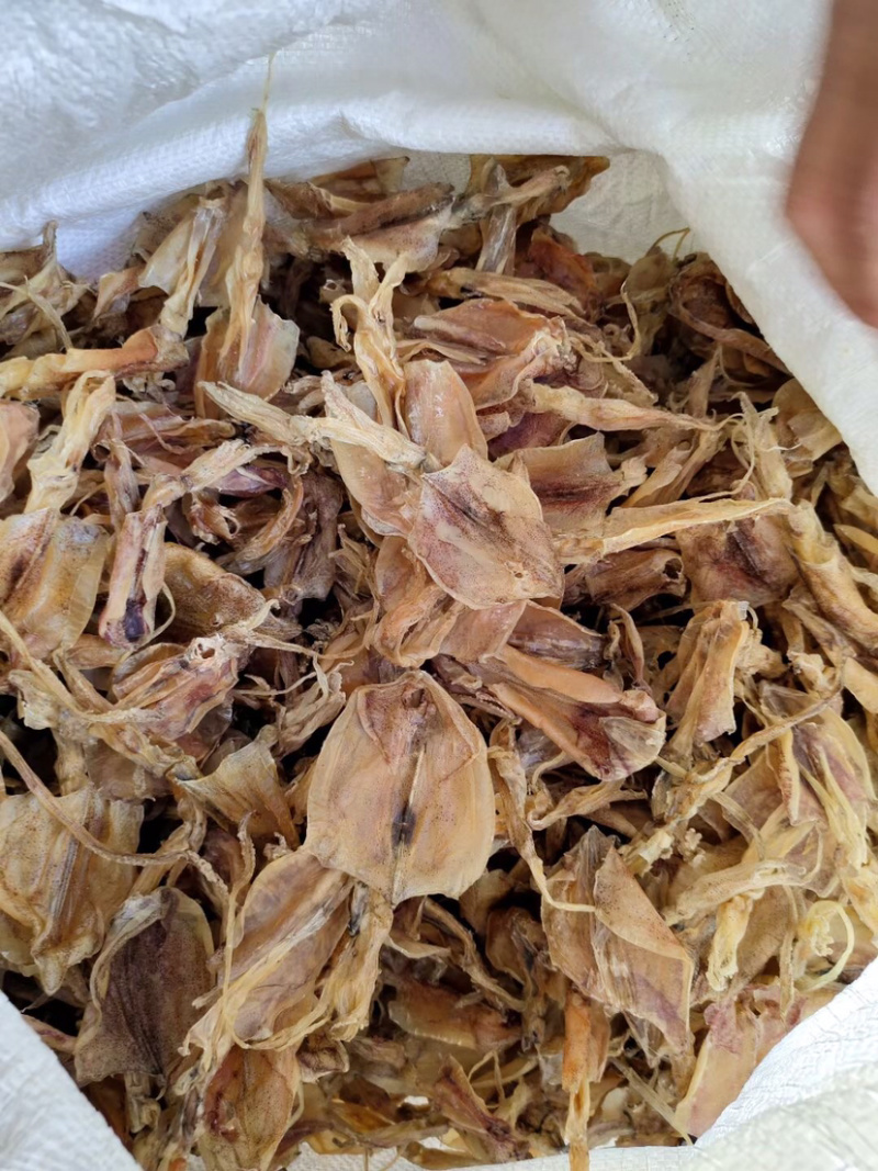湛江特产纯淡干小鱿鱼干足干船晒鱿鱼香味十足强力推荐