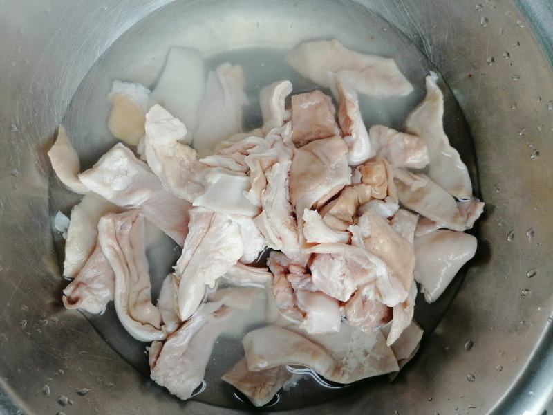 纯干货预煮猪肚片比冻猪肚还便宜