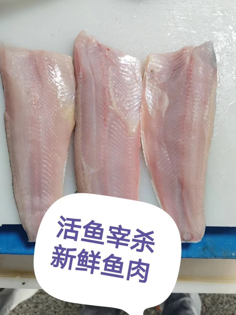 免浆黑鱼片生鱼片活鱼现切水煮鱼片酸菜鱼食材