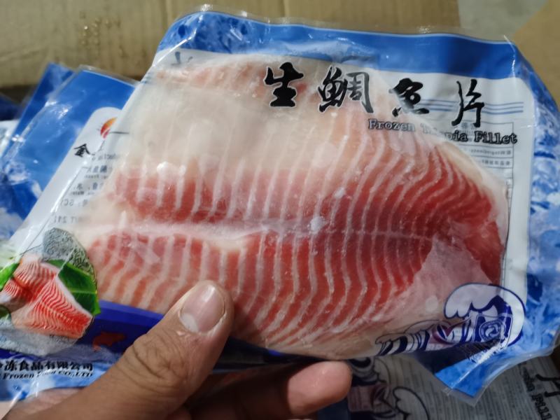 生鲷鱼片鱼排原味日式刺身煎烤料理生鱼片铁板烧寿司