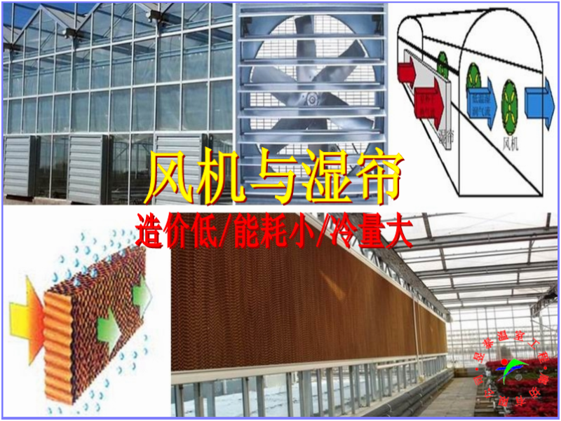 温室大棚负压风机降温湿帘水帘轴流风机昱泰温室