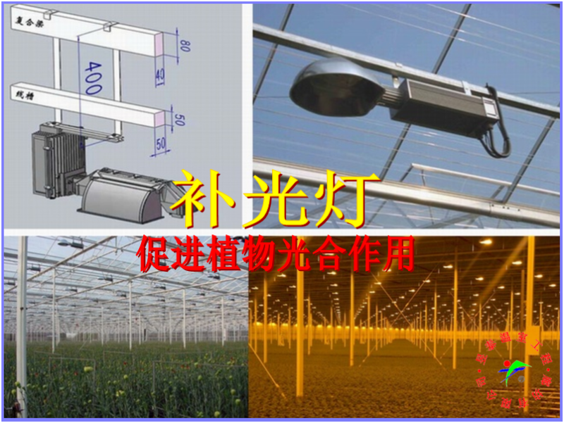 温室大棚植物补光灯生长灯补光系统人工补光昱泰温室