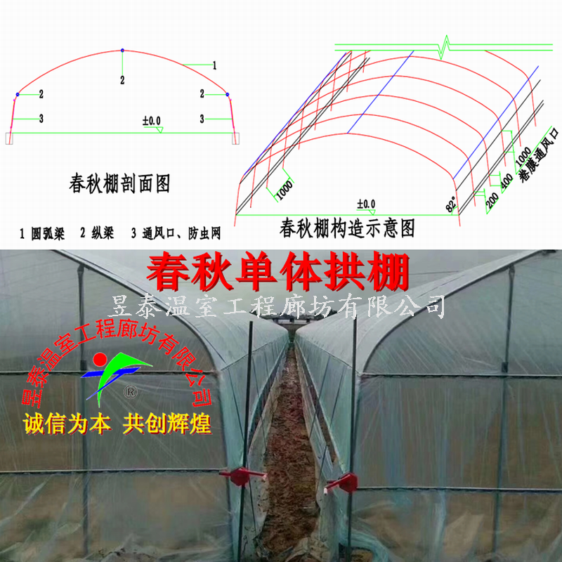 温室大棚卷膜器电动卷膜器手动卷膜器侧卷顶卷膜器昱泰温室