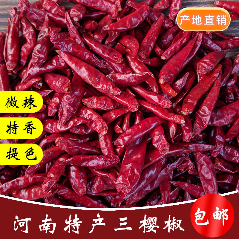 干辣椒朝天椒微辣辣椒厂家直发切断打粉量大优惠