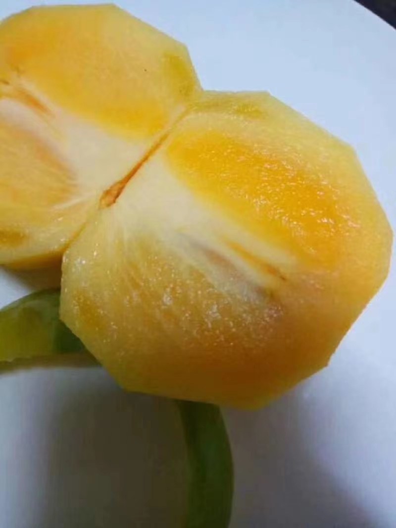 桂林恭城瑶乡(阿新农产品)脆柿清甜爽口欢迎新老顾客光临。